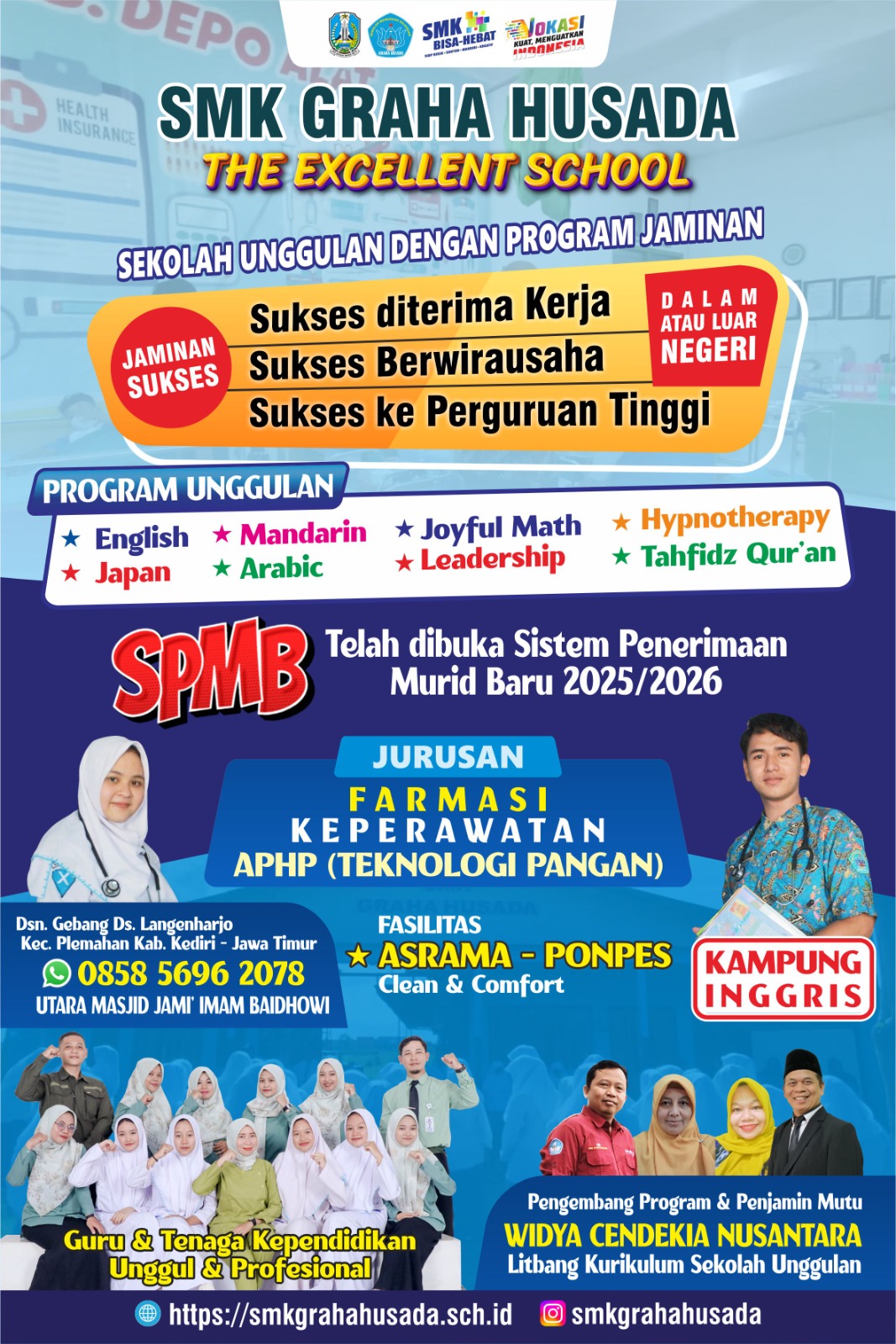 SMK GRAHA HUSADA: Sekolah Vokasi dengan Program Jaminan Sukses